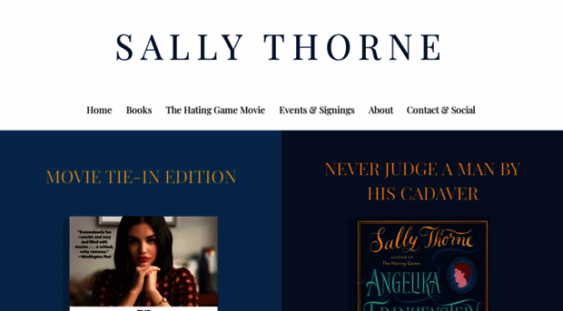 sallythorneauthor.com