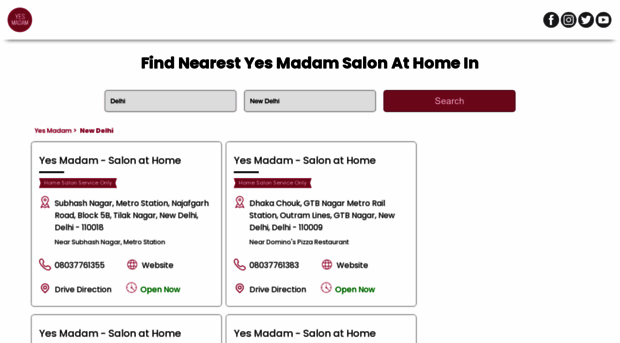 salon-at-home.yesmadam.com