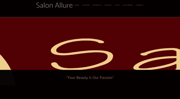 salonallurehair.com