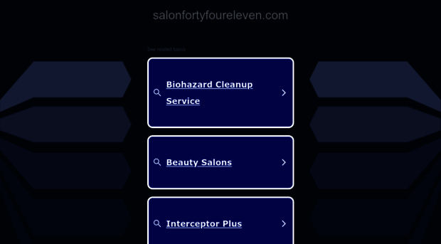 salonfortyfoureleven.com