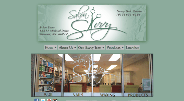 salonsavvyshawnee.com