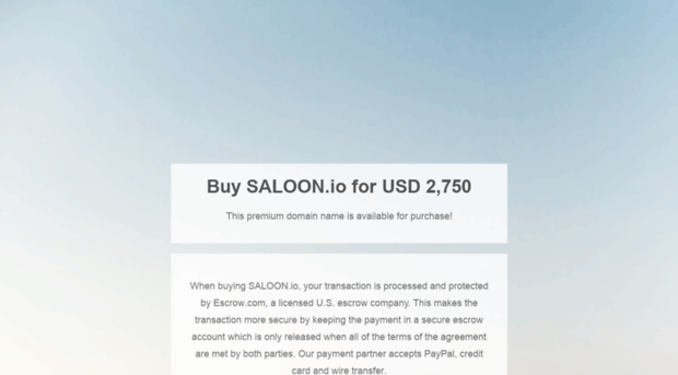 saloon.io