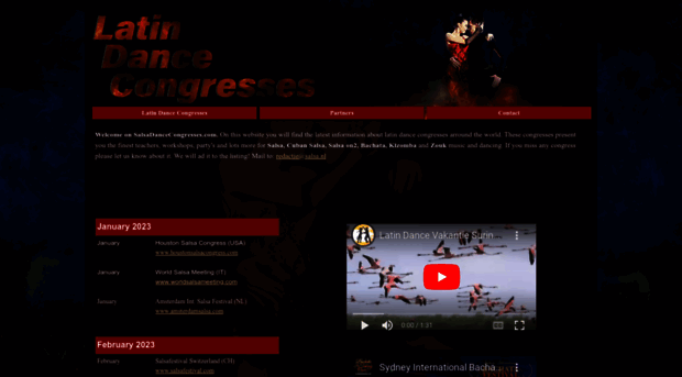 salsadancecongresses.com