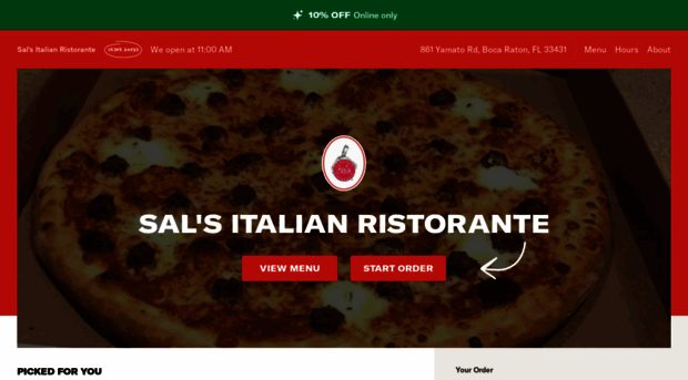 salsitalianristorantemenu.com