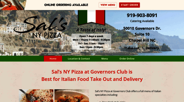 salsnypizzachapelhill.com