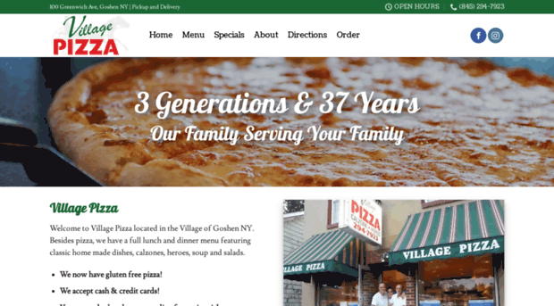 salsvillagepizza.com