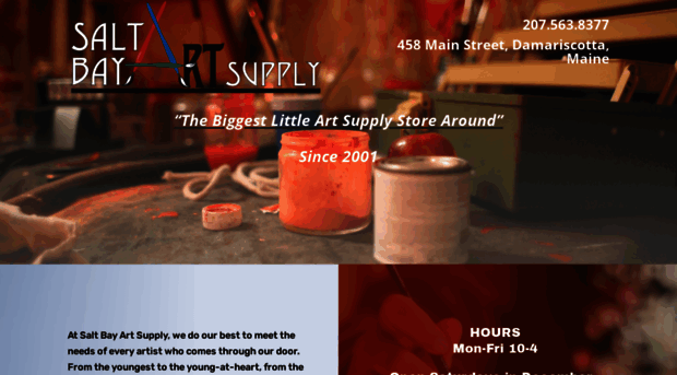 saltbayartsupply.net