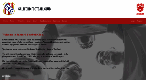 saltfordfootballclub.com