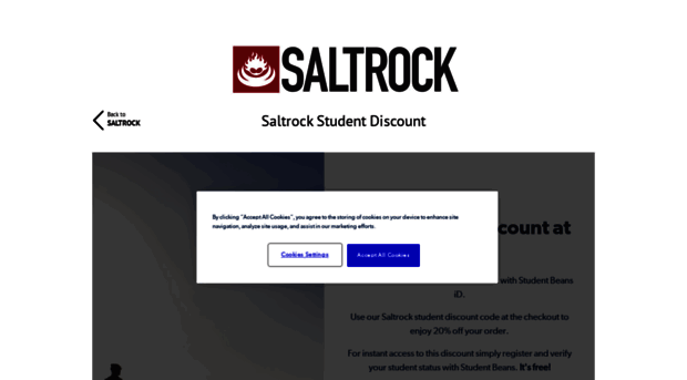 saltrock.studentbeans.com