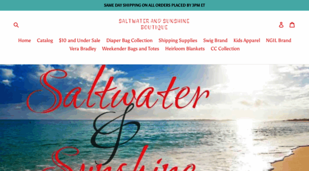 saltwaterandsunshineboutique.com