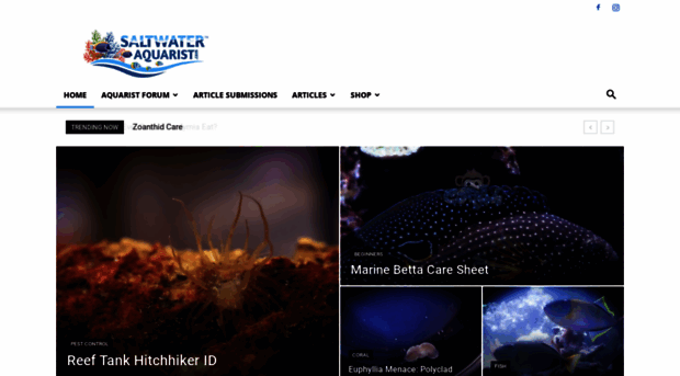 saltwateraquarist.com