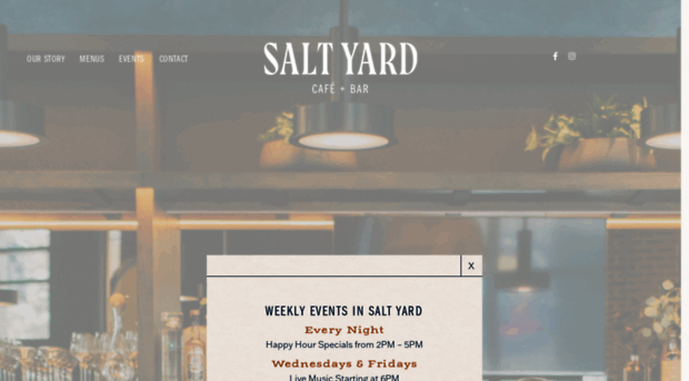 saltyardrestaurantandbar.com