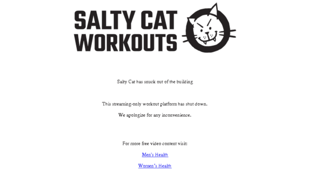 saltycatworkouts.com
