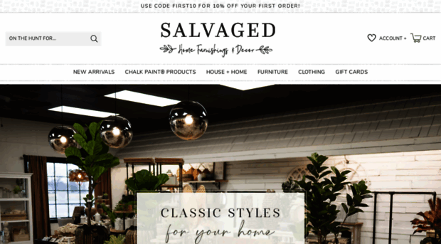 salvagedfurnitureparlour.com