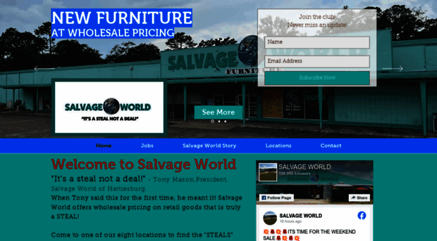 salvageworldllc.com