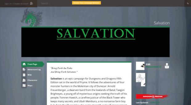 salvation.obsidianportal.com