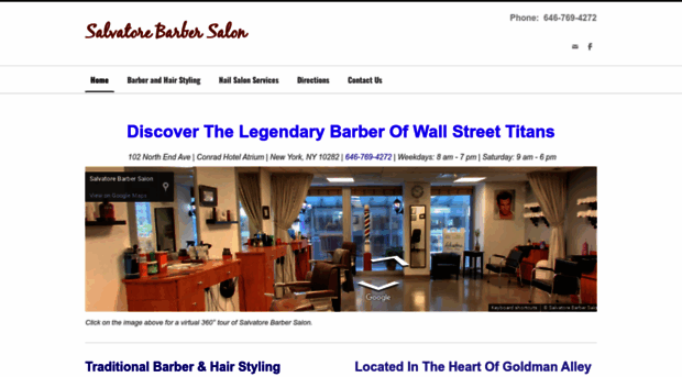 salvatorebarbersalon.com