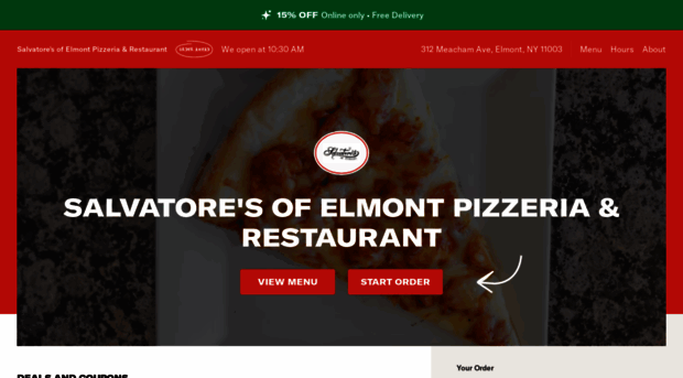 salvatoresofelmontmenu.com