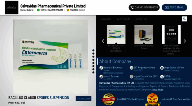 salvavidaspharmaceutical.in