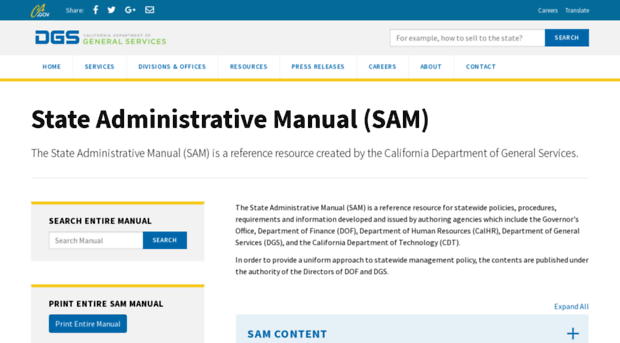 sam.dgs.ca.gov