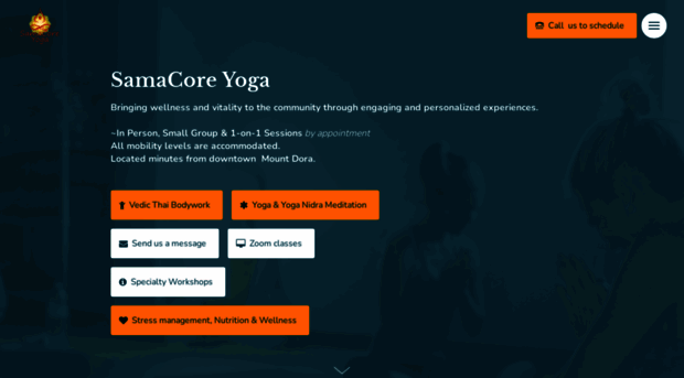 samacoreyoga.com