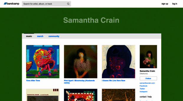 samanthacrain.bandcamp.com