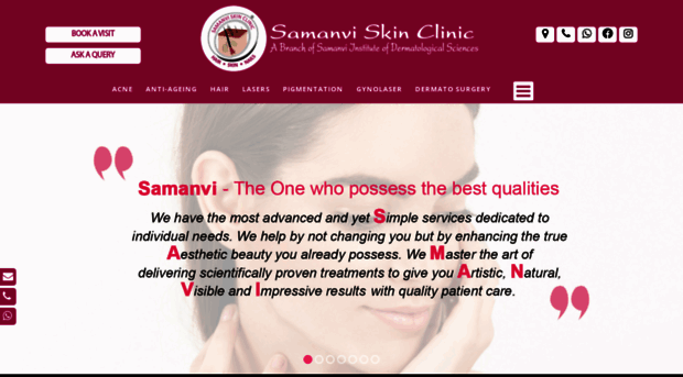 samanviskinclinic.com