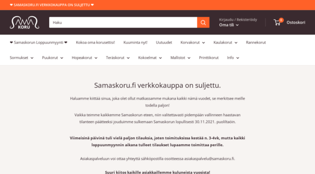 samaskoru.fi