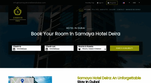 samayahoteldeiradubai.com