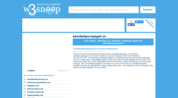 sambalpuripagal.in.w3snoop.com