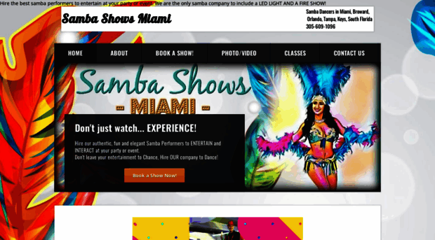 sambashowsmiami.com