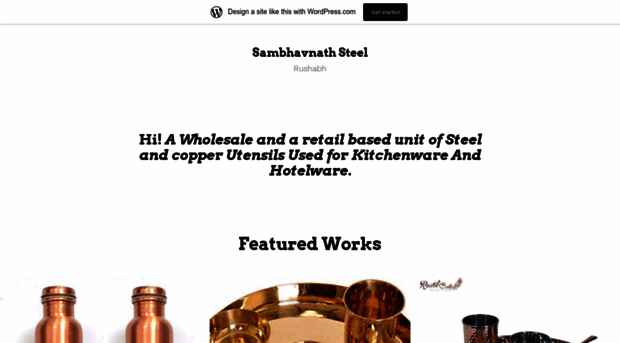 sambhavnathsteelcopperutensilss.wordpress.com