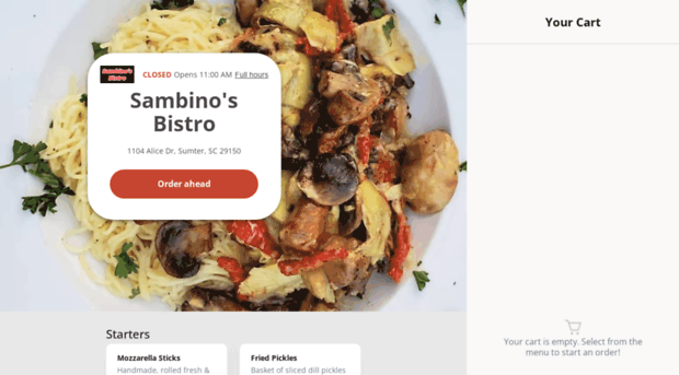 sambinosbistromenu.com