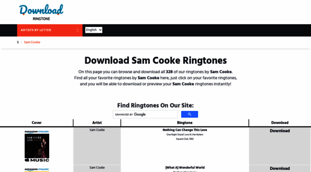 samcooke.download-ringtone.com