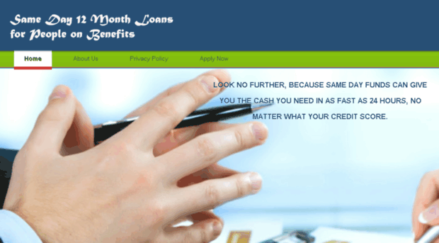 sameday12monthloansforpeopleonbenefits.com