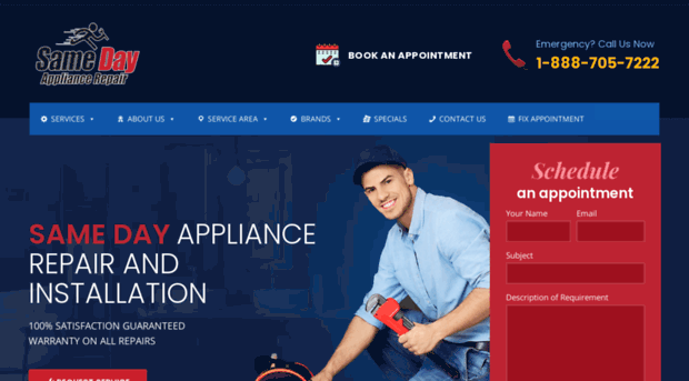 samedayappliancerepair.ca