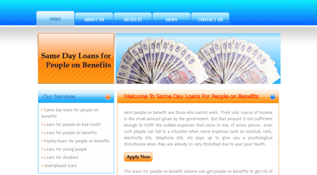 samedayloansforpeopleonbenefits.co.uk