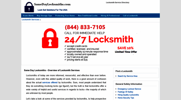 samedaylocksmiths.com