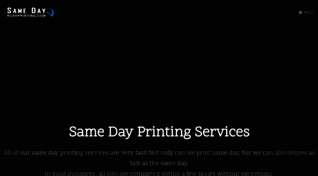 samedayprintingservices.com