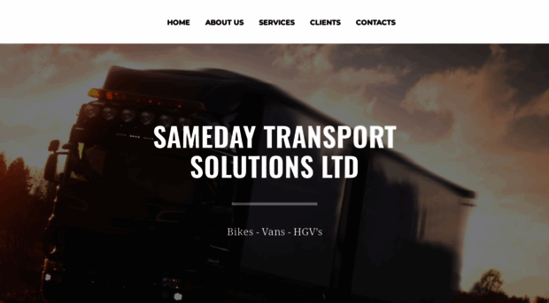 samedaytransport.net