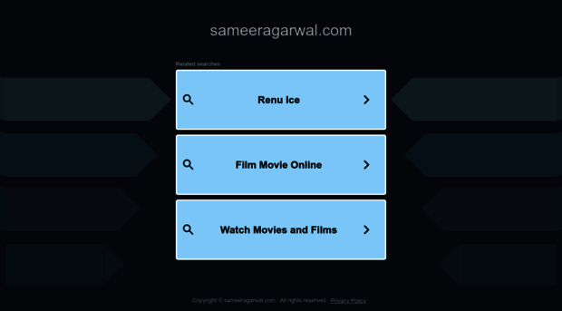 sameeragarwal.com