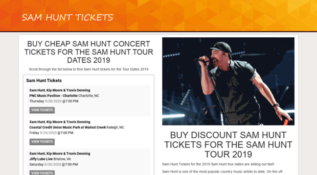 samhunt-tickets.com