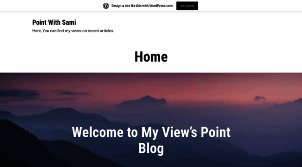 samipoint.home.blog
