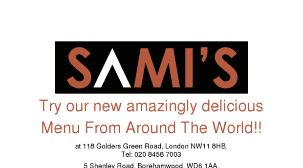 samisrestaurant.co.uk