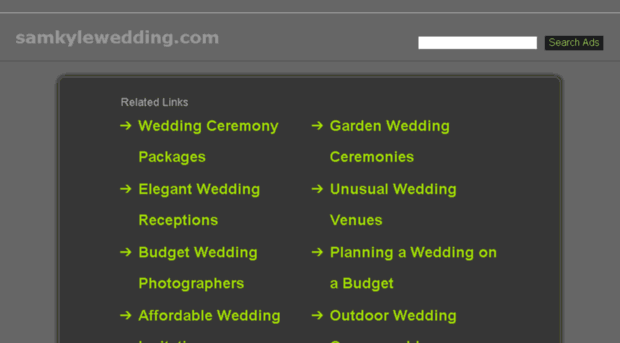 samkylewedding.com