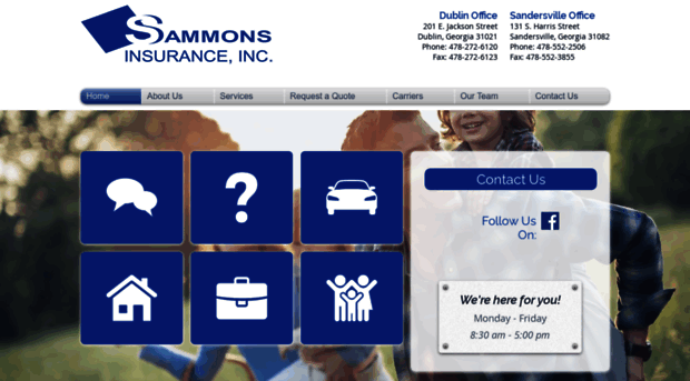 sammonsinsurance.com