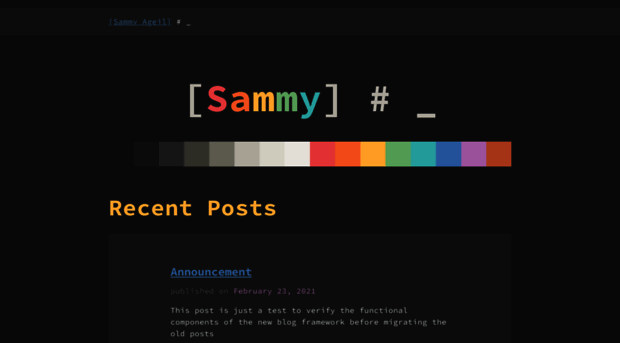 sammyageil.com