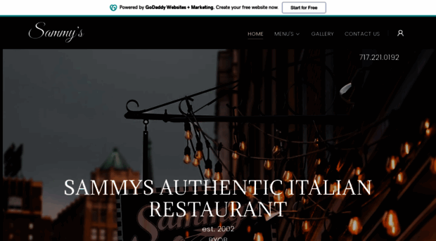 sammysitalianrestaurant.com