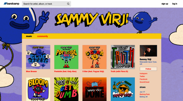 sammyvirji.bandcamp.com