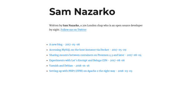 samnazarko.co.uk